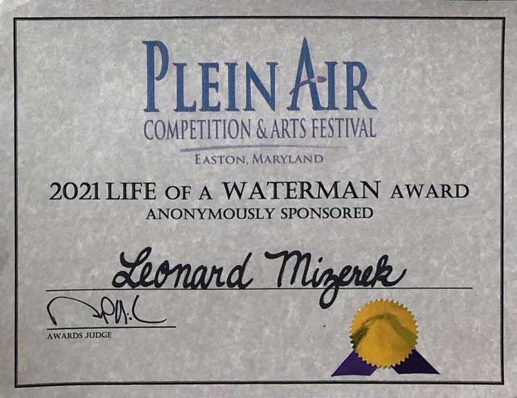 Plein Air - 2021, Second Place, Quick Draw