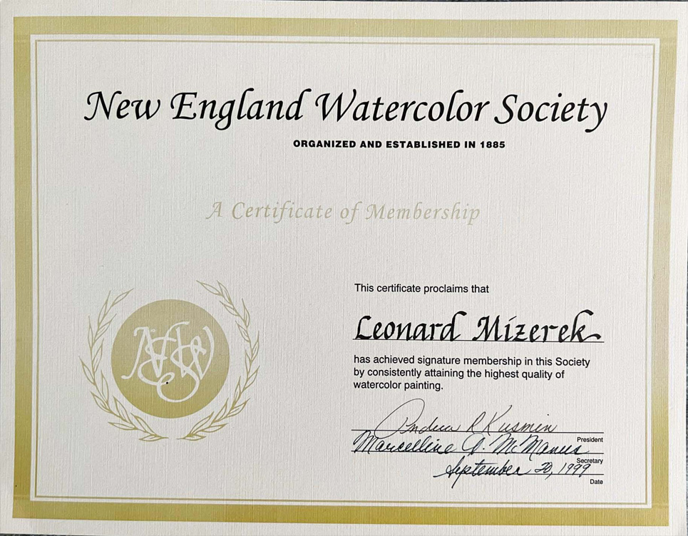 New England Watercolor Society