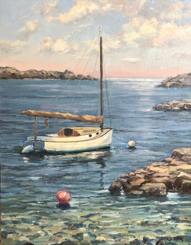 Sheltered Cove 16x12