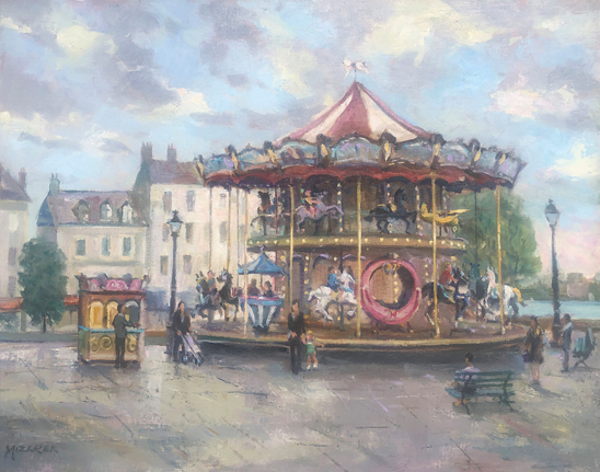 French Carrousel 16x20