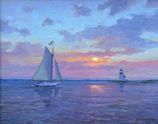 Heading To Sunset 8x10