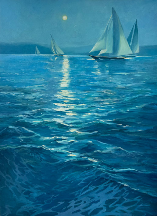 Moonlit Waters 48x36