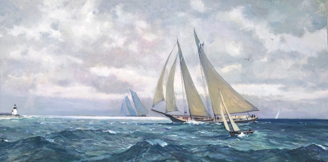 Nearing Brant Point 15x30