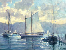 Glistening Harbor 12x16