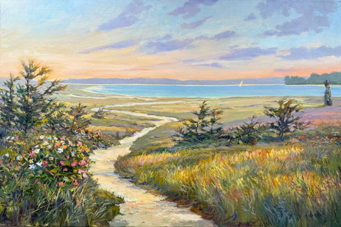 Beach Pathway 24x36