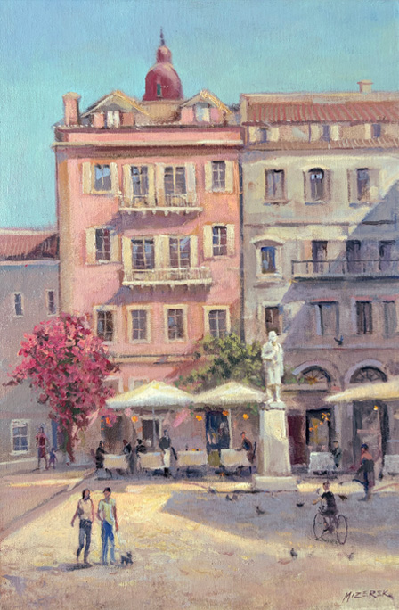 Corfu Old town 18x12